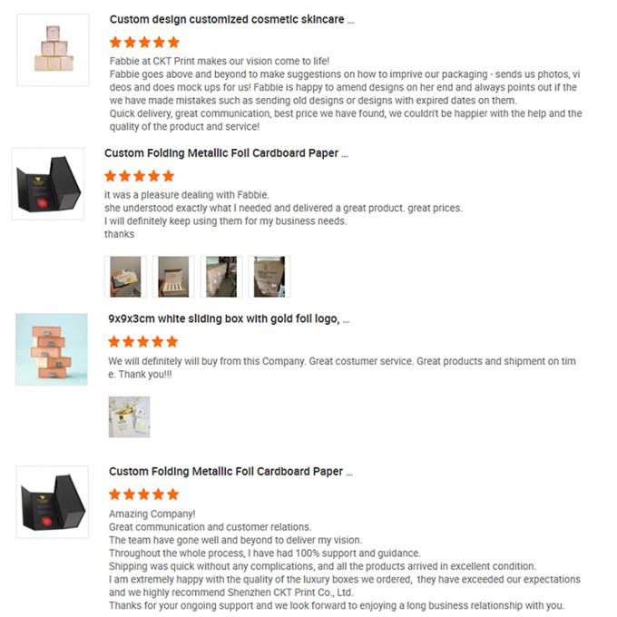 Позитивная обратная связь клиентов скриншот