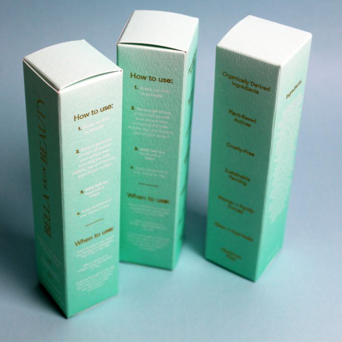 Стенный вид роскошной косметической упаковки