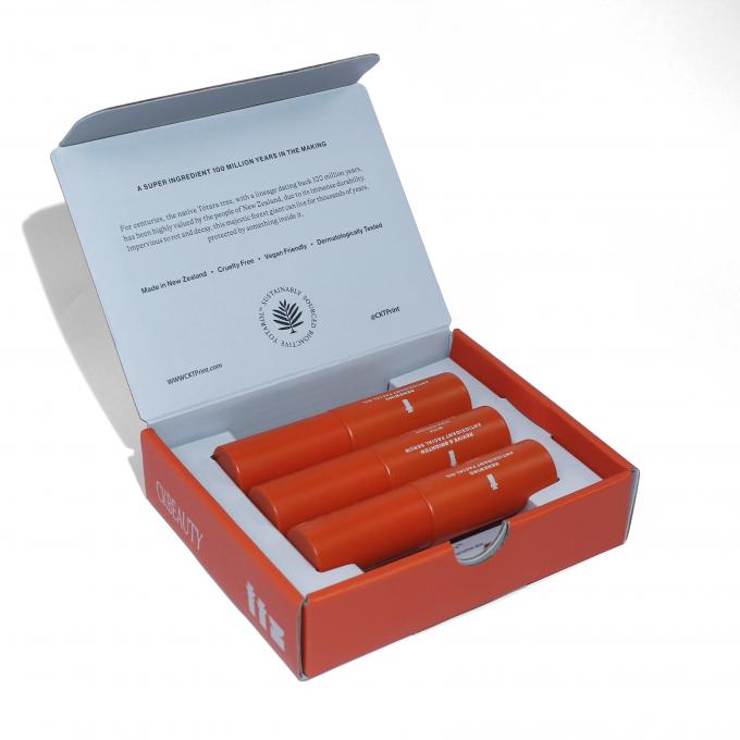 Касса для упаковки сыворотки для ухода за кожей с вставкой