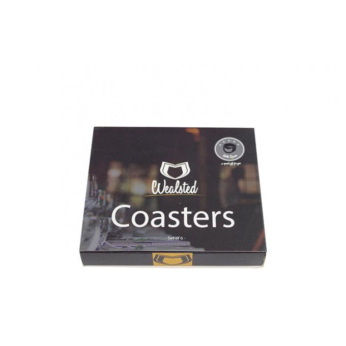 Визуализация биоразлагаемой переработанной экологически чистой упаковочной коробки