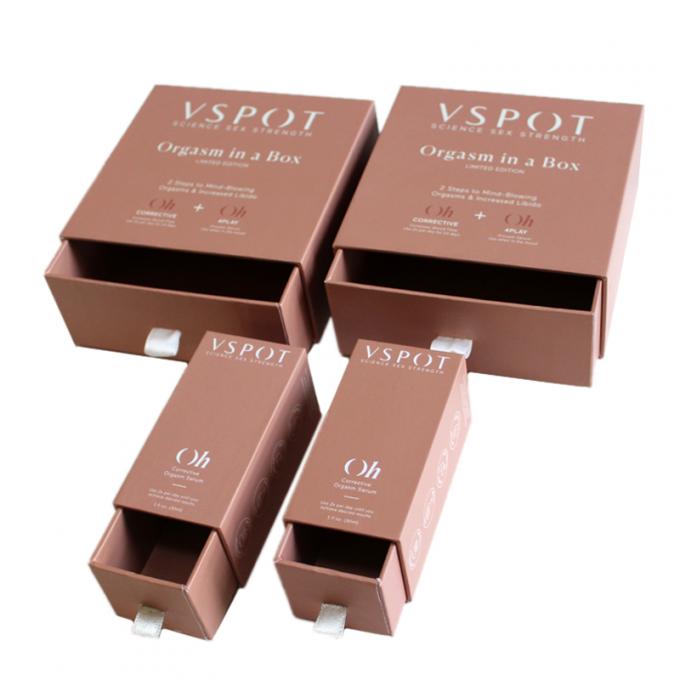 Конструктивная цветовая печатная роскошная парфюмерная коробка