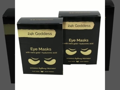 Золотая высокая лоснистая складная фольга бумажной коробки штемпелюя поверхность