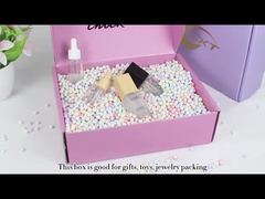 Коробки отправителя плоского картона изготовленные на заказ напечатали пинк