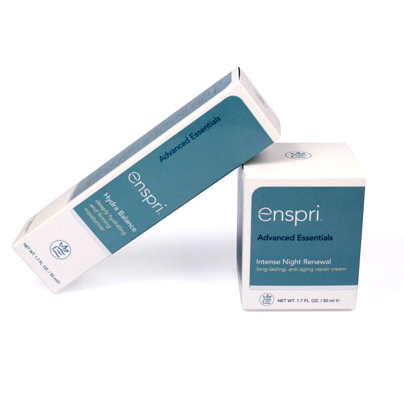 Косметическая коробка для подарков для ухода за кожей с цветовой печатью