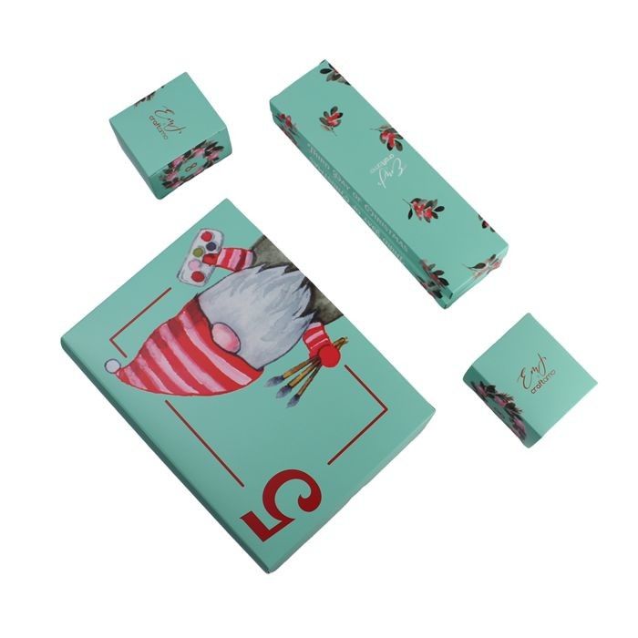 Custom Blind Box For Cosmetics персонализированная бумажная коробка
для коробки рождественского календаря прихода
