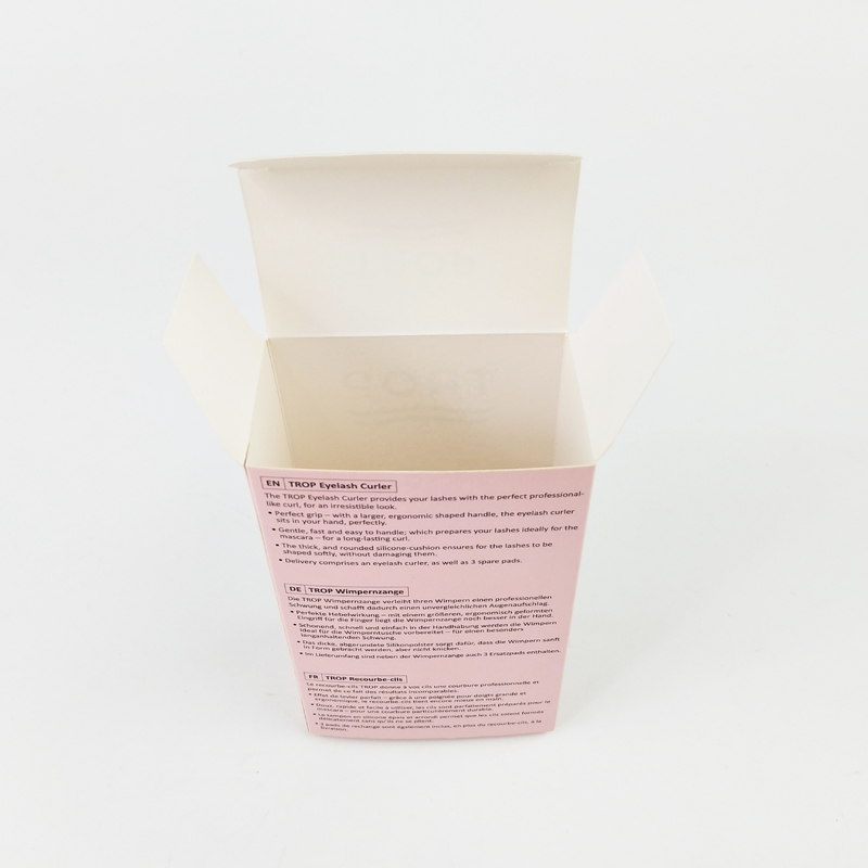 Папная упаковка для ресниц со специальным дизайном CMYK & PMS & цвет Pantone