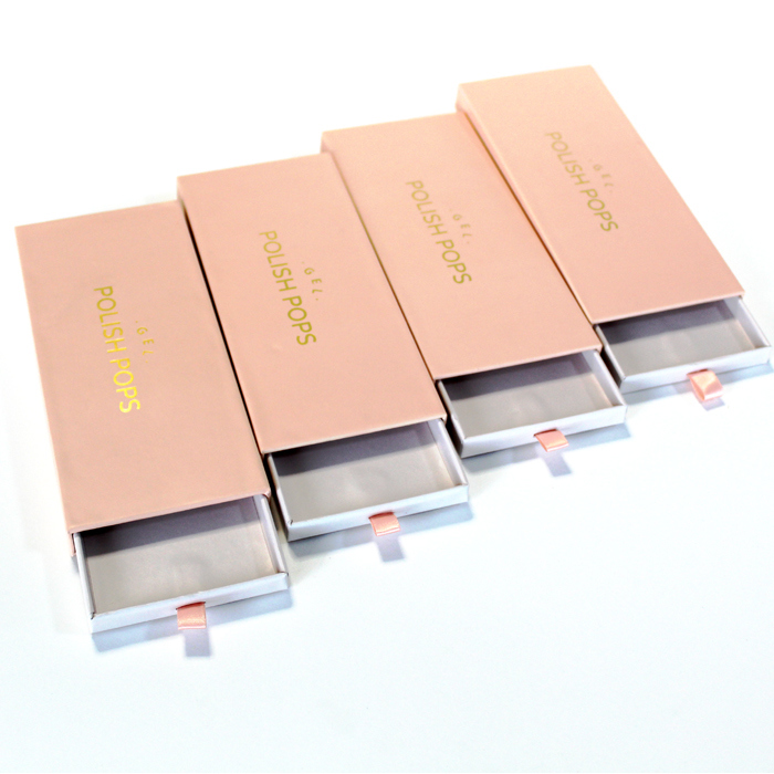 Luxury Press on Nails Packaging Box with Glossy Lamination UV Coating and Varnishing for Beauty Manicure False Nails (Люксовый печатный станок на ногти) Коробка для упаковки с блестящим ламинированием УФ-покрытием и лаком для маникюра красоты