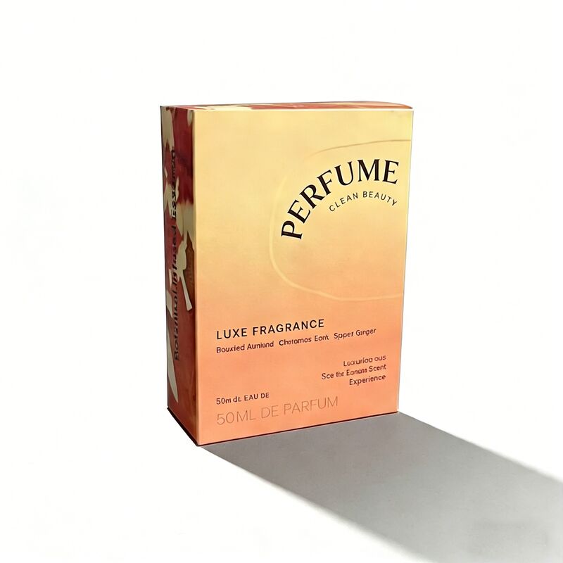 Подарочная коробка для парфюмерии с индивидуальной печатью, раскладная, с магнитным замком для роскошных ароматов