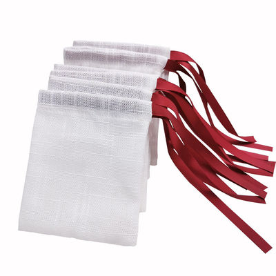 Сумка мешка Drawstring пыли ткани Eco дружелюбная с таможней